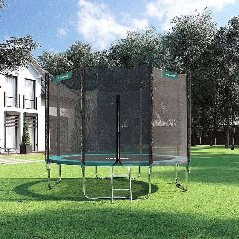 Gartentrampolin SONGMICS 366 cm grün STR12GN 2