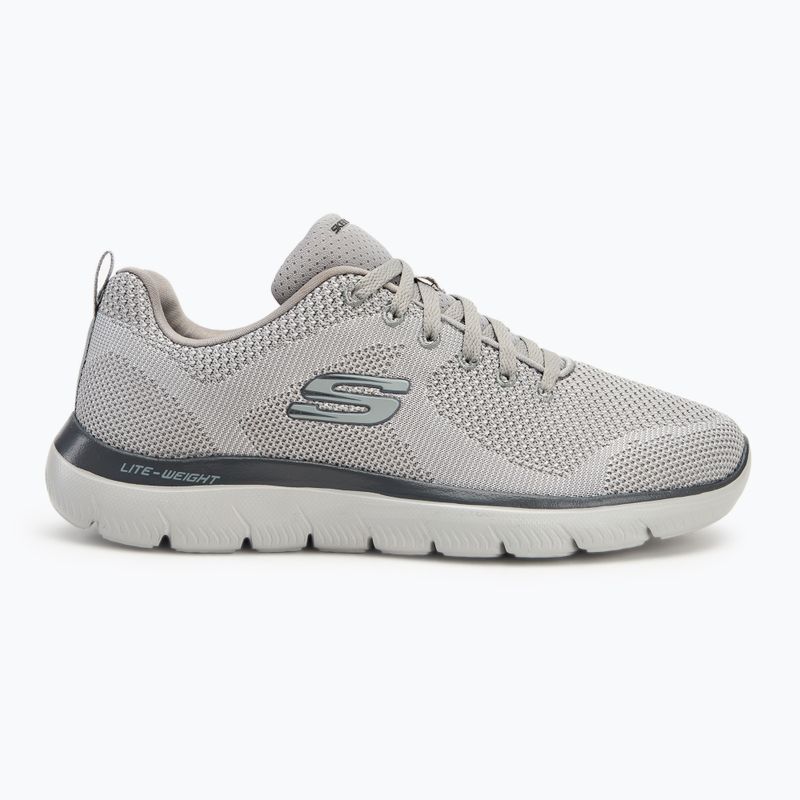 Schuhe Herren SKECHERS Summits Brisbane light gray 2