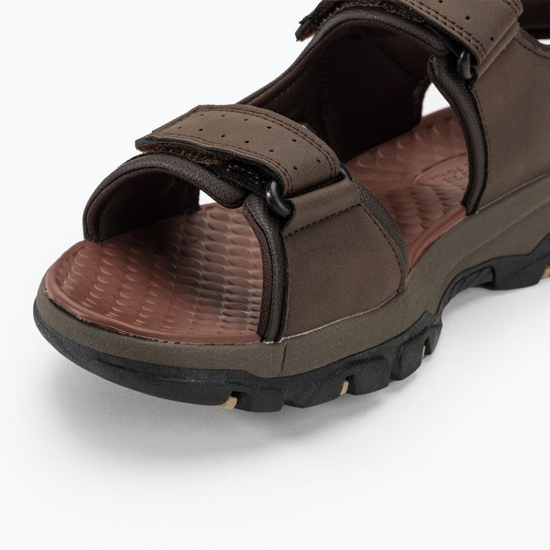Sandalen Herren SKECHERS Tresmen Hirano chocolate 7
