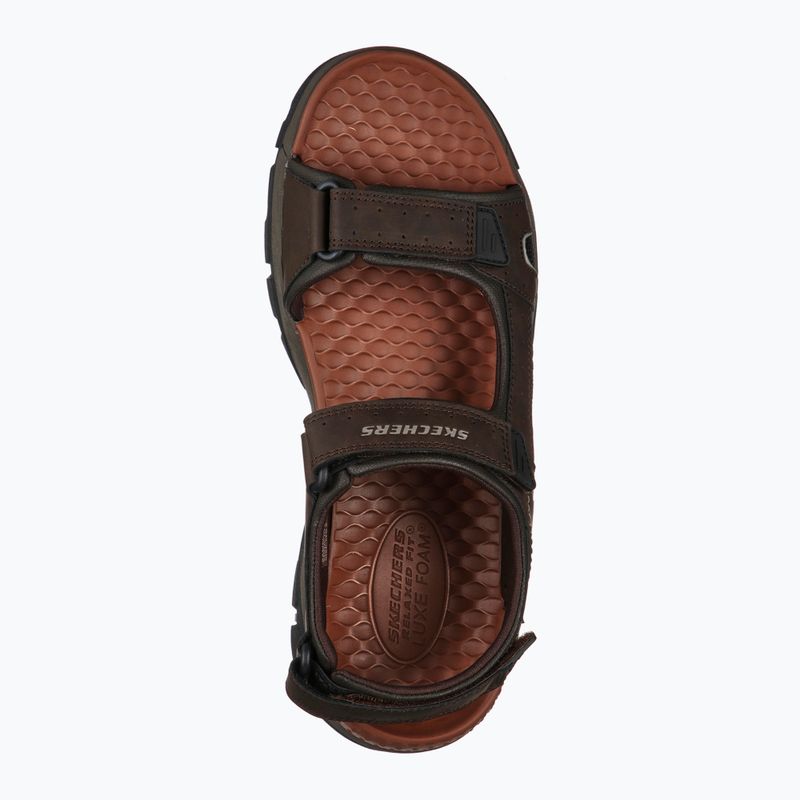 Sandalen Herren SKECHERS Tresmen Hirano chocolate 11