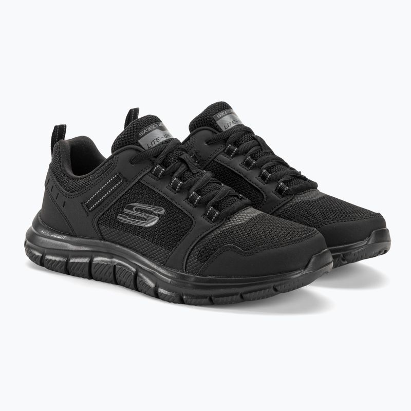 SKECHERS Track Knockhill Herren Trainingsschuhe schwarz 5