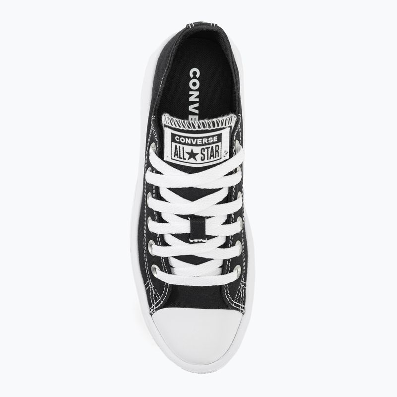 Damen Turnschuhe Converse Chuck Taylor All Star Move Canvas Platform Ox schwarz/weiß/weiß 6