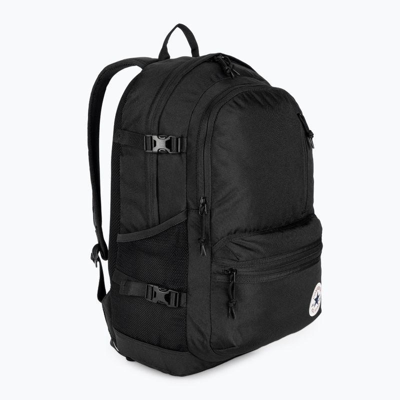 Converse Straight Edge urbaner Rucksack 10021138-A01 26 l schwarz 2