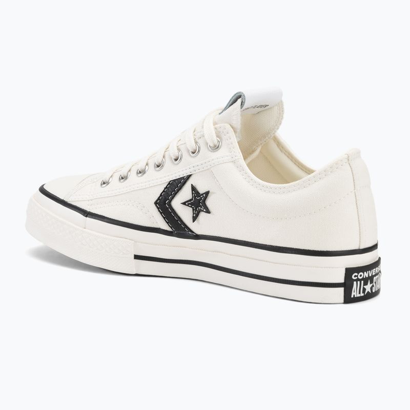 Star Player 76 Premium Canvas Turnschuhe A01608C vintage weiß/schwarz 3