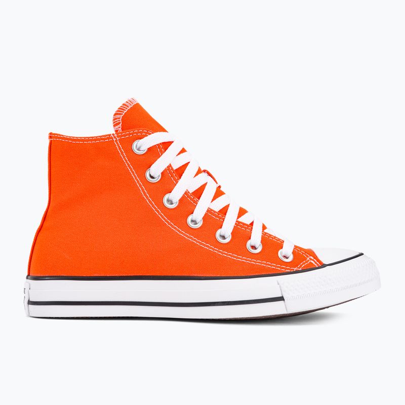 Converse Chuck Taylor All Star Hi orange/weiß/schwarz Turnschuhe 2