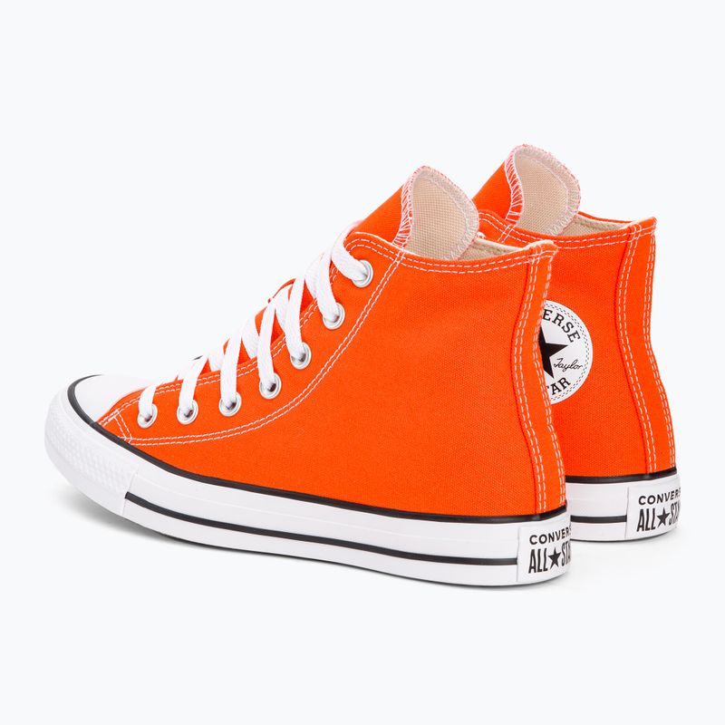 Converse Chuck Taylor All Star Hi orange/weiß/schwarz Turnschuhe 3