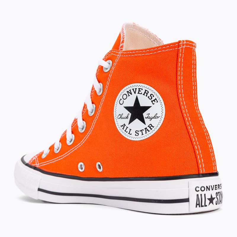 Converse Chuck Taylor All Star Hi orange/weiß/schwarz Turnschuhe 7