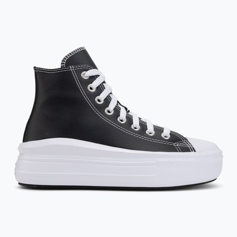 Damen-Turnschuhe Converse Chuck Taylor All Star Move Platform Leather black 2