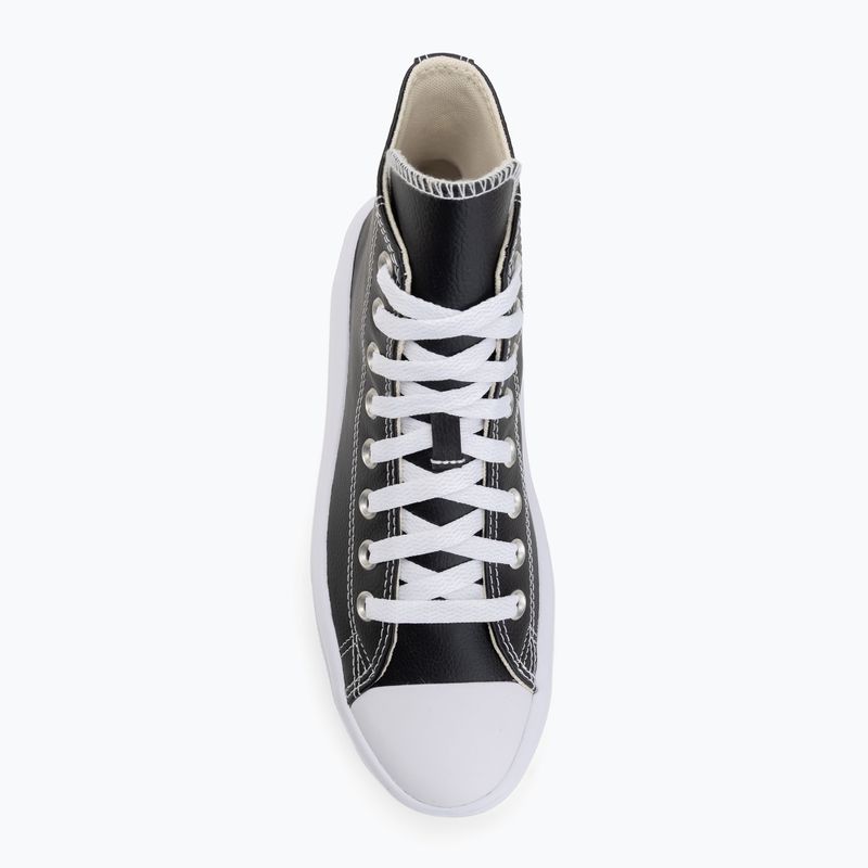 Damen-Turnschuhe Converse Chuck Taylor All Star Move Platform Leather black 5