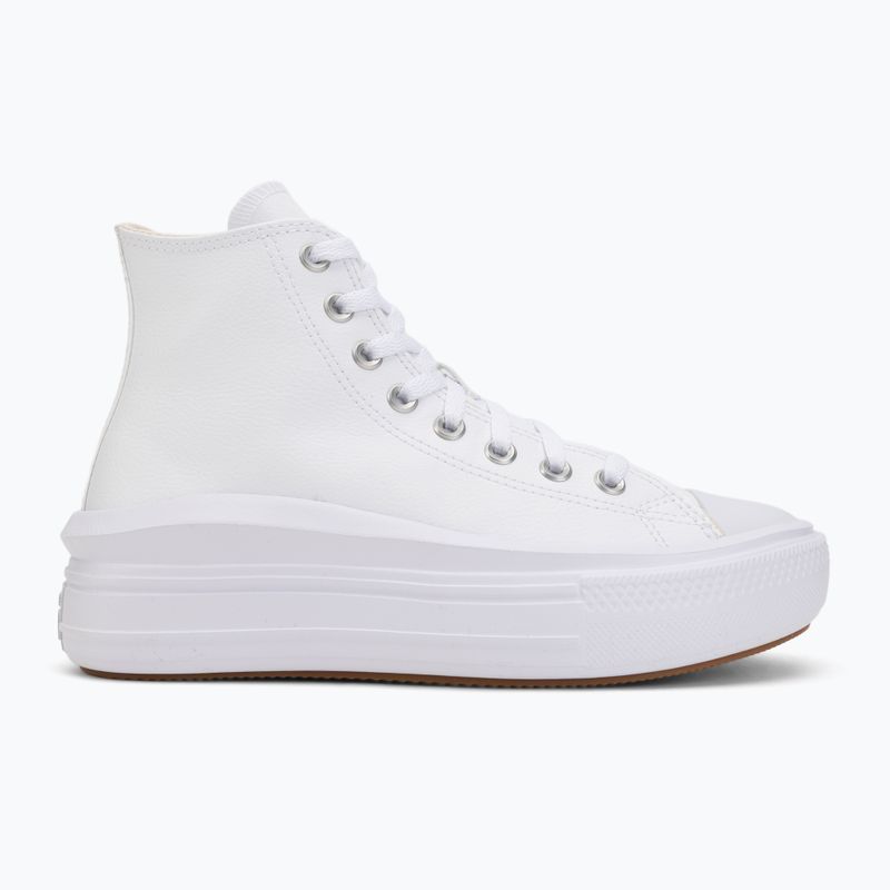Damen-Turnschuhe Converse Chuck Taylor All Star Move Platform Leather white 2