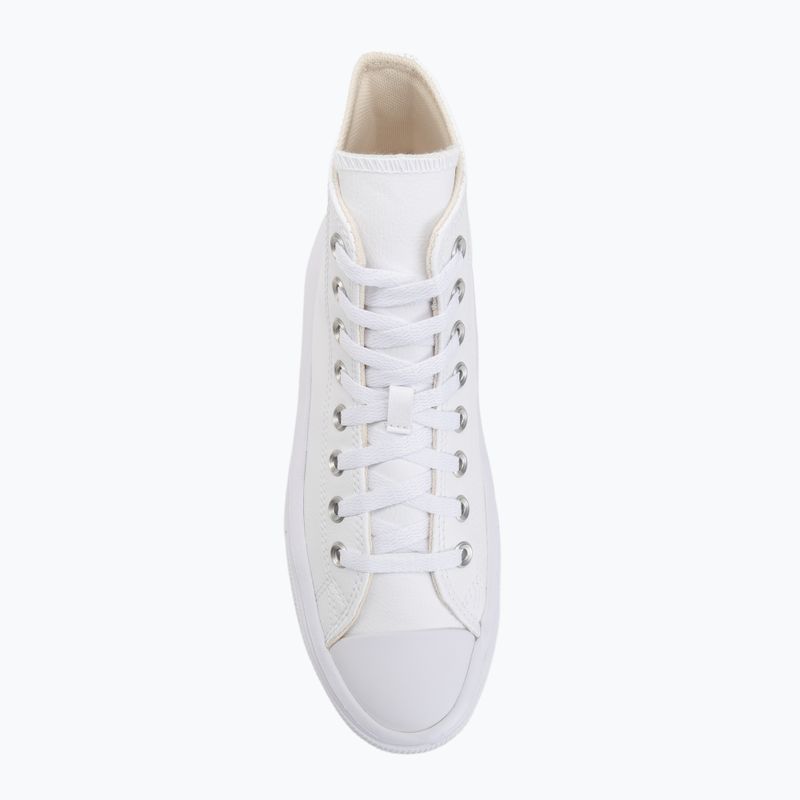 Damen-Turnschuhe Converse Chuck Taylor All Star Move Platform Leather white 5