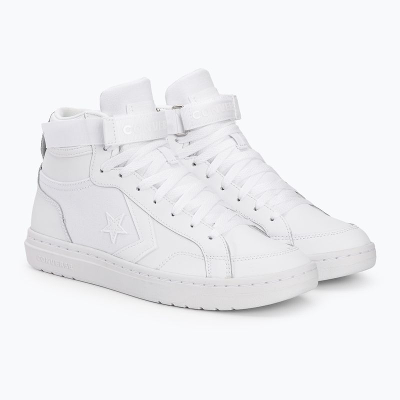 Converse Pro Blaze V2 Mid weiß/weiß/weiß Schuhe 4