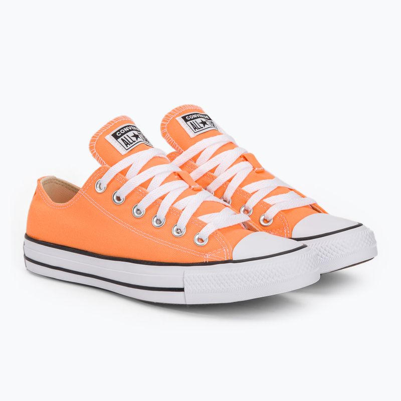 Converse Chuck Taylor All Star Ox Pfirsich Balken Turnschuhe 4