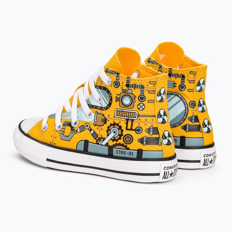 Converse Chuck Taylor All Star Hi amarillo Turnschuhe 3