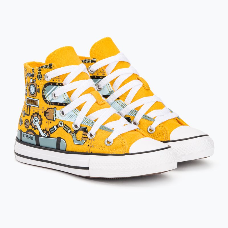 Converse Chuck Taylor All Star Hi amarillo Turnschuhe 4