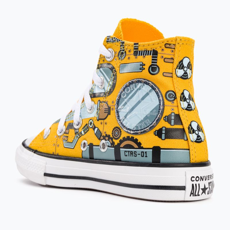 Converse Chuck Taylor All Star Hi amarillo Turnschuhe 7