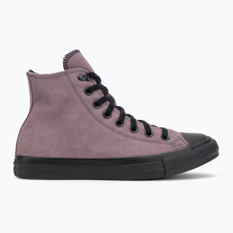 Sneaker Converse Chuck Taylor All Star Hi Suede Faux Fur grey/purple 2