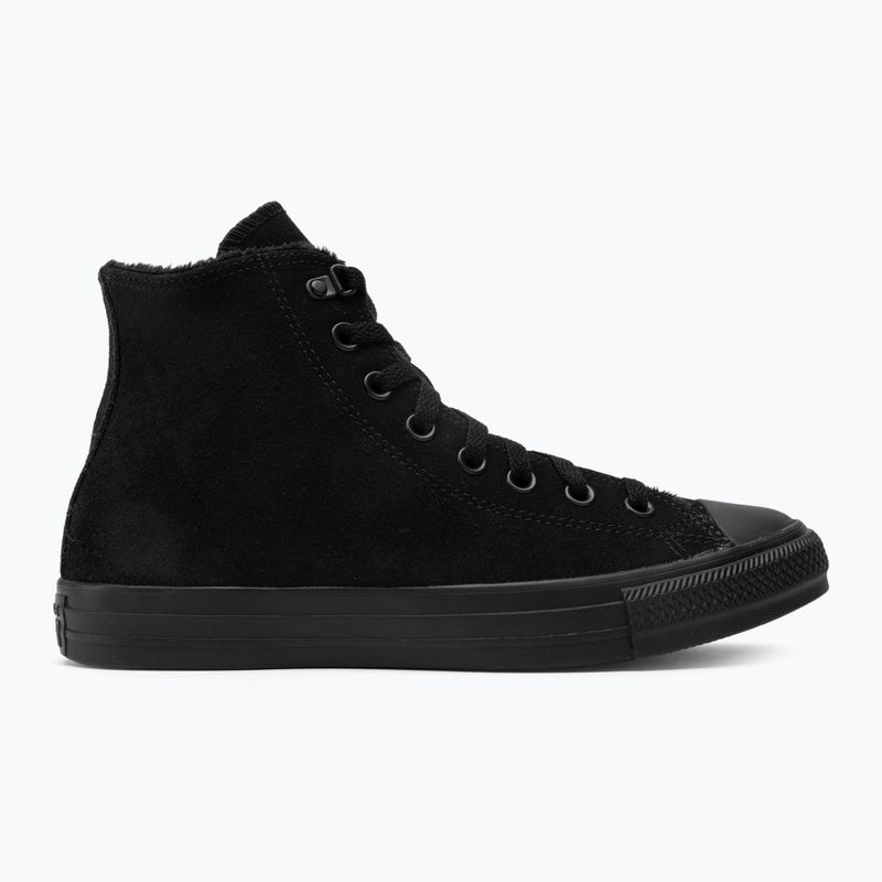 Sneaker Converse Chuck Taylor All Star Hi Suede Faux Fur black 2