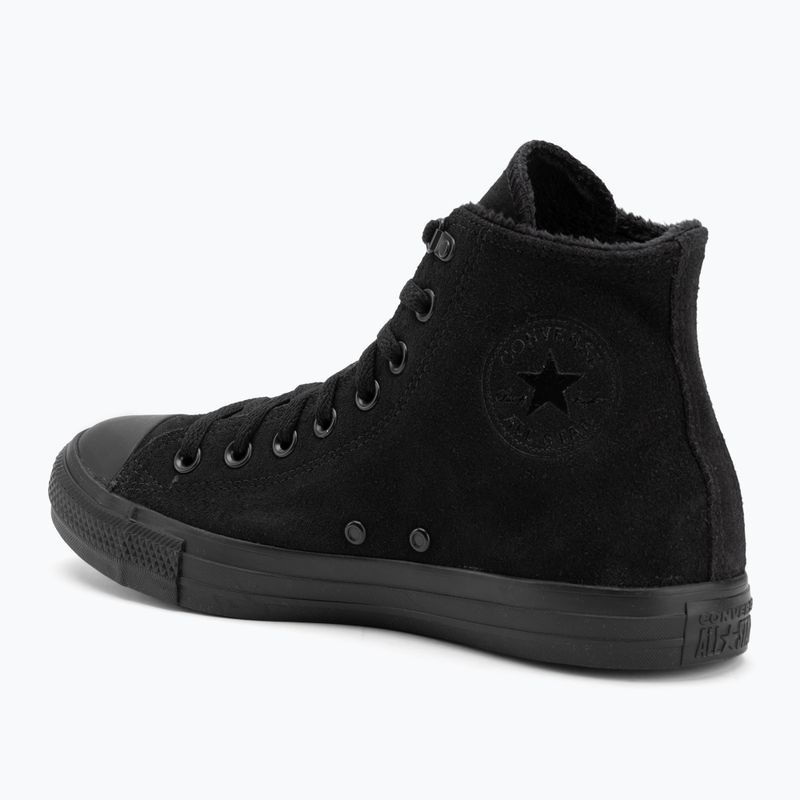 Sneaker Converse Chuck Taylor All Star Hi Suede Faux Fur black 3