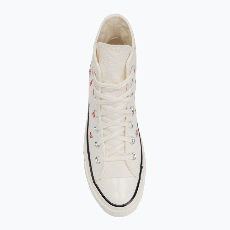 Converse Damen Turnschuhe Chuck 70 Kirschen egret/schwarz/rot 5