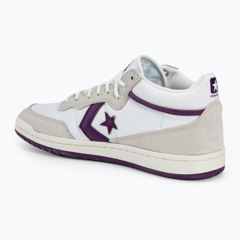 Converse Cons Fastbreak Pro Suede Nylon weiß/vaporous grau/lila Schuhe 3