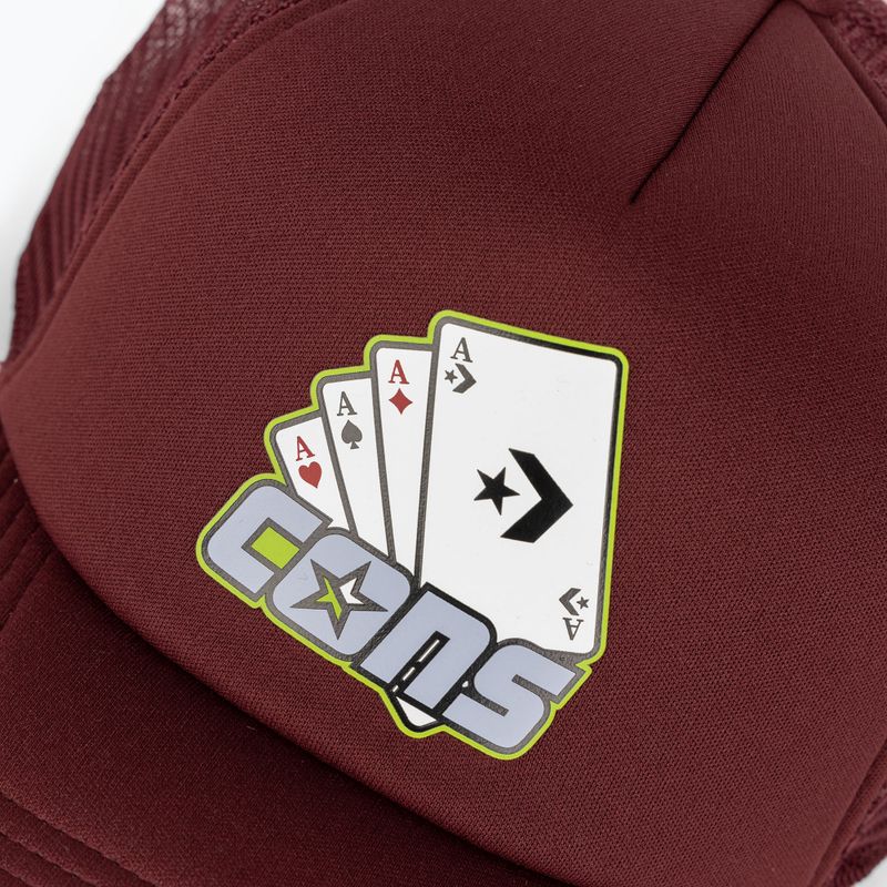 Cap Mütze Converse Cons Trucker cherry daze 4