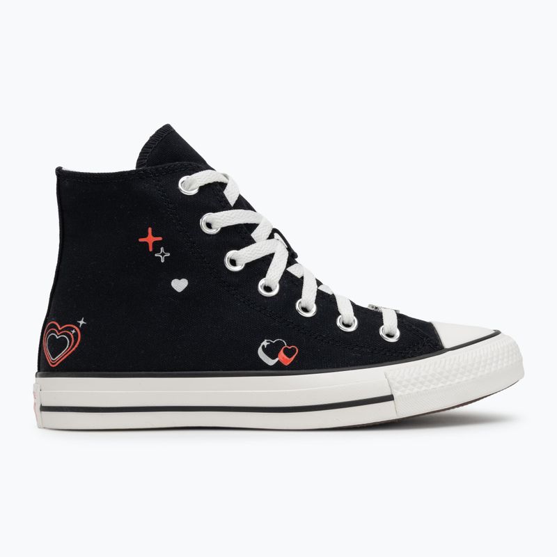 Converse Chuck Taylor All Star Y2K Heart schwarz/vintage weiß/fever dream Damen Turnschuhe 2