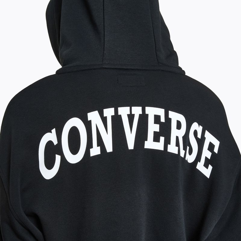 Damen Converse Retro Full-Zip Hoodie converse schwarz 5