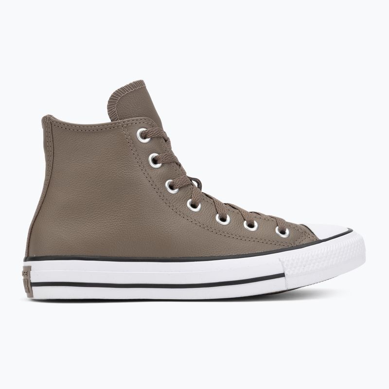 Sneaker Converse Chuck Taylor All Star Faux Leather Hi classic taupe/dark matter 2