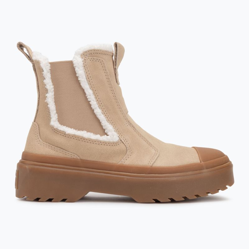 Damen-Sneaker Converse Chuck Taylor All Star Chelsea Lugged Suede warm quarry/egret/gum 2