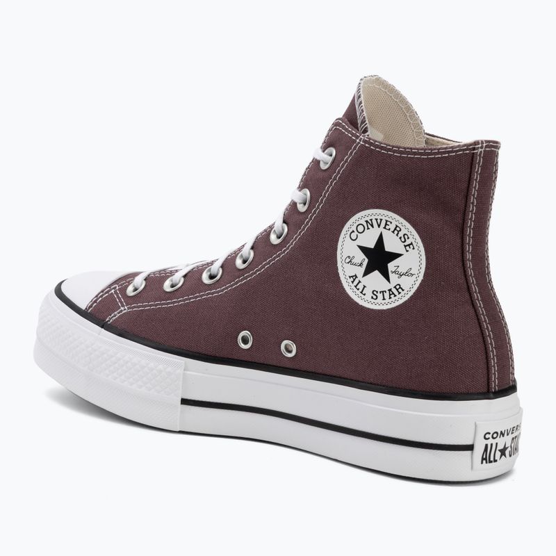 Damen-Turnschuhe Converse Chuck Taylor All Star Lift Hi trail mixed/natural ivory 3