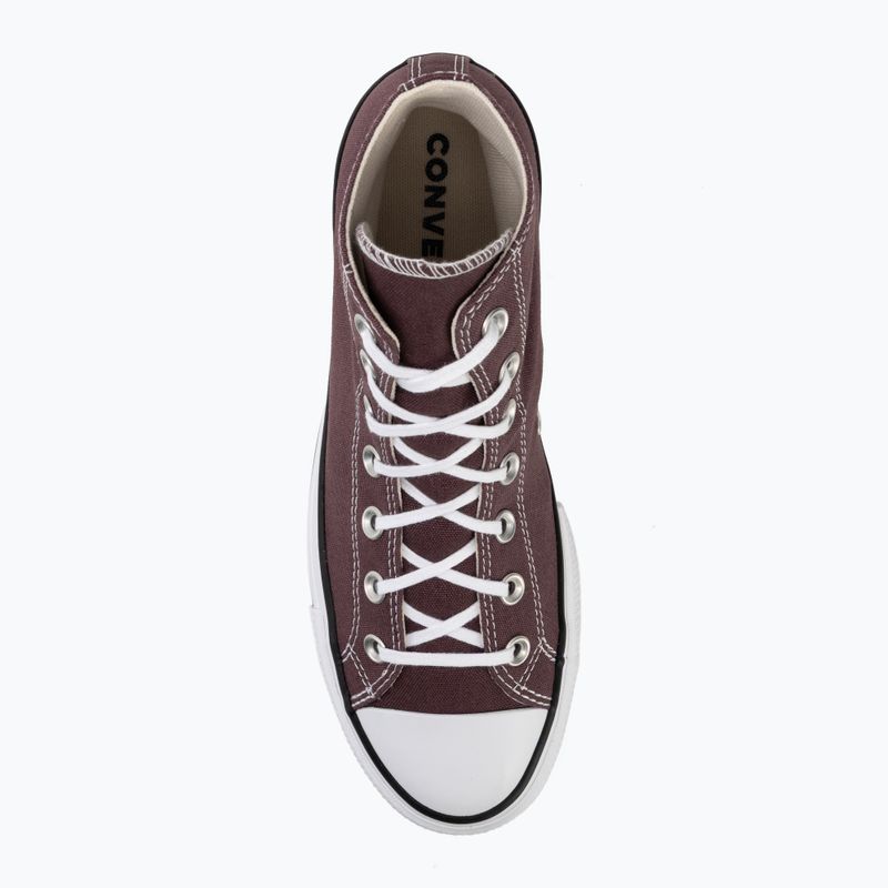 Damen-Turnschuhe Converse Chuck Taylor All Star Lift Hi trail mixed/natural ivory 5