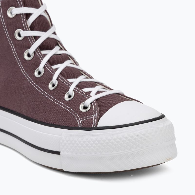 Damen-Turnschuhe Converse Chuck Taylor All Star Lift Hi trail mixed/natural ivory 7