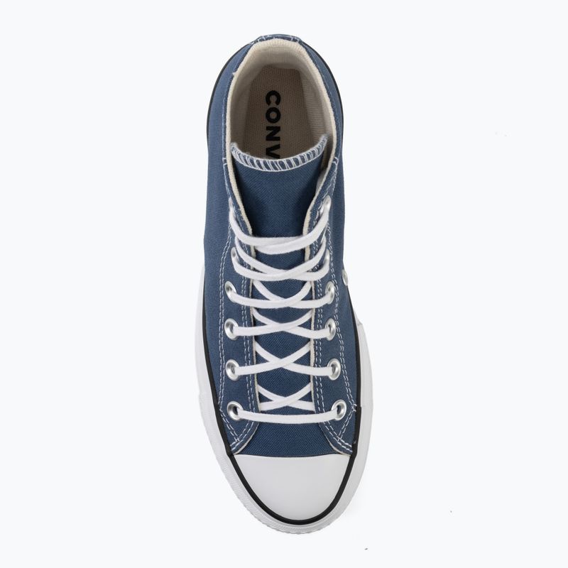 Damen-Turnschuhe Converse Chuck Taylor All Star Lift Hi slacker blue/whie/black 5