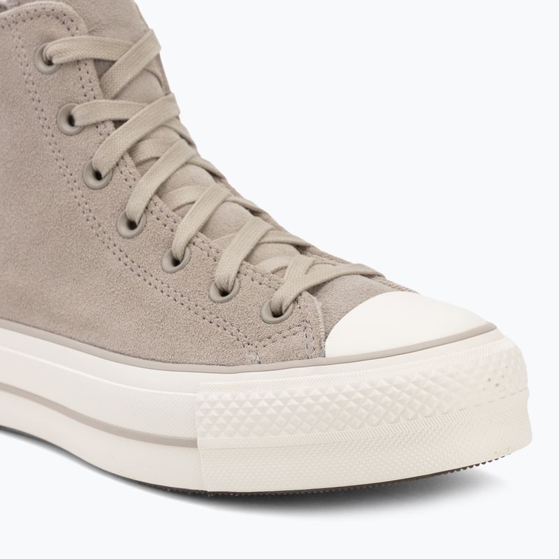 Damen-Turnschuhe Converse Chuck Taylor All Star Lift Hi papyrus/papyrus/erget 7