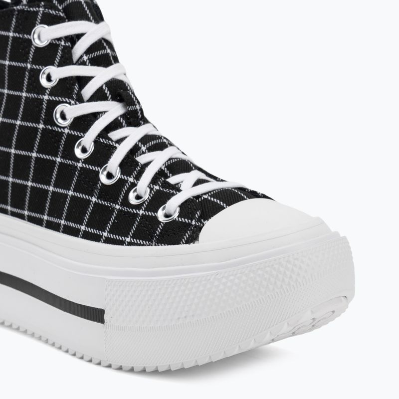 Damen-Turnschuhe Converse Chuck Taylor All Star Lift Double Stack Hi black/white 7