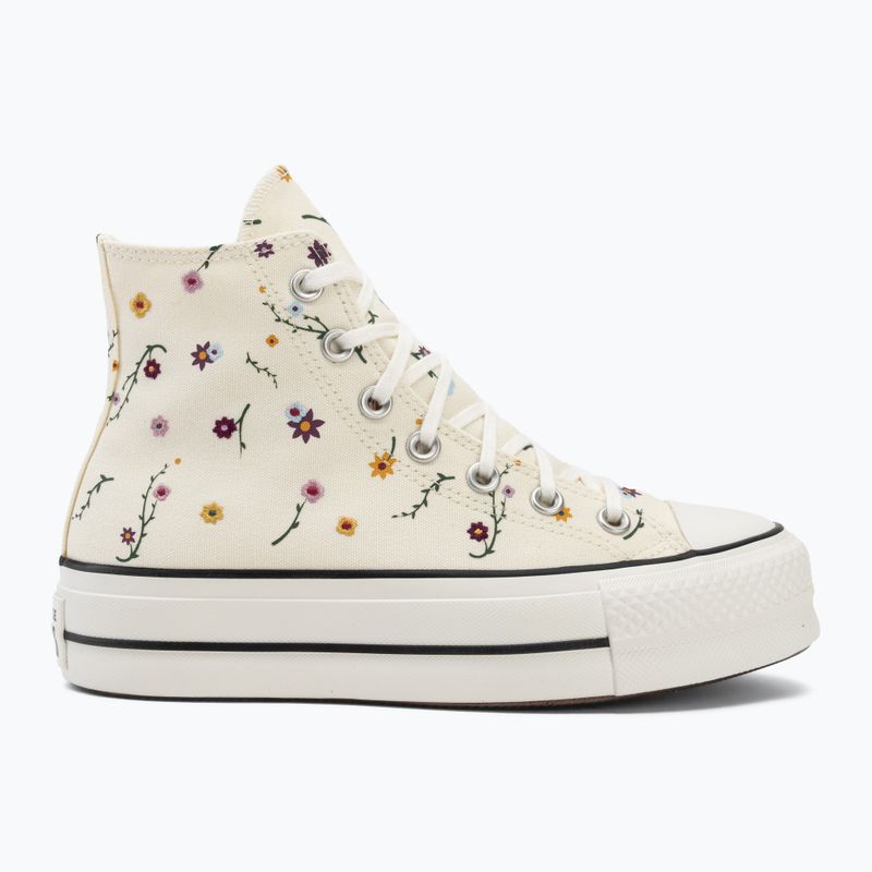 Damen-Turnschuhe Converse Chuck Taylor All Star Lift Hi erget/vintage white/black 2