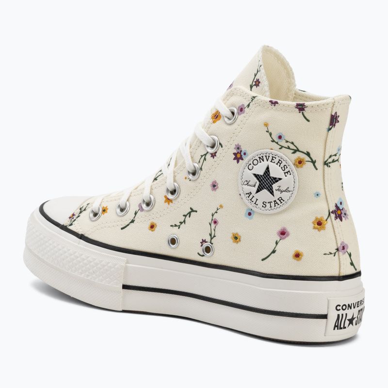 Damen-Turnschuhe Converse Chuck Taylor All Star Lift Hi erget/vintage white/black 3
