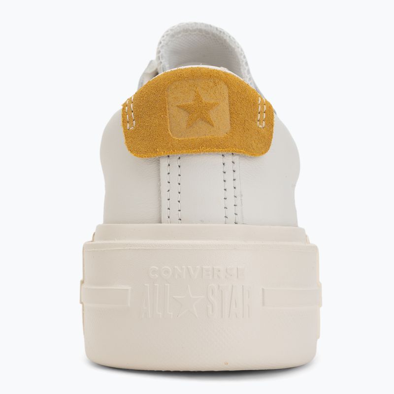 Damen-Turnschuhe Converse Chuck Taylor All Star Cruise Leather vintage white/yellow 6