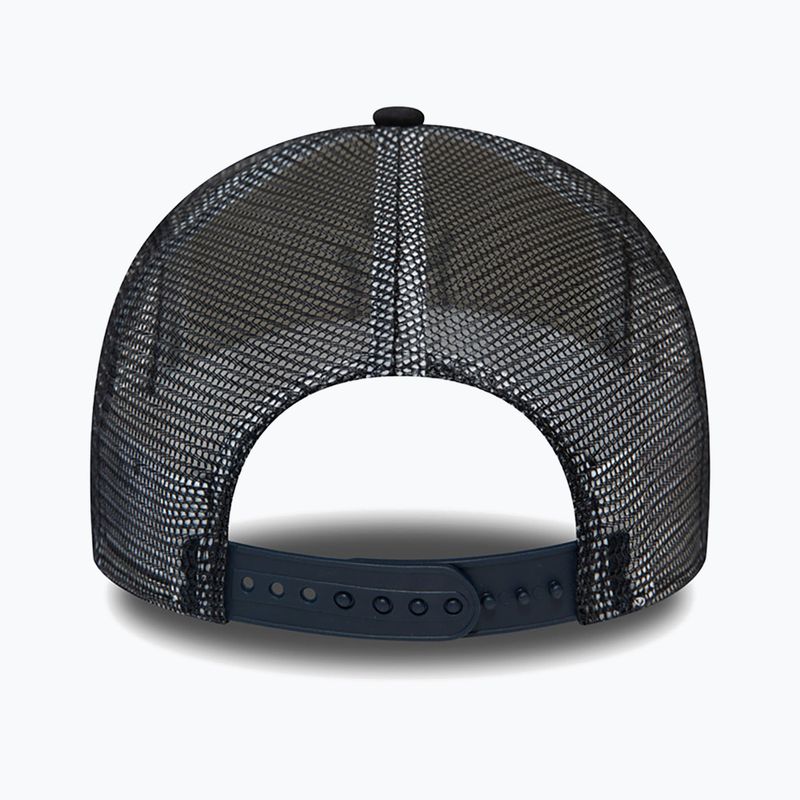 New Era Team Block Trucker Cap NYY schwarz/weiß 4