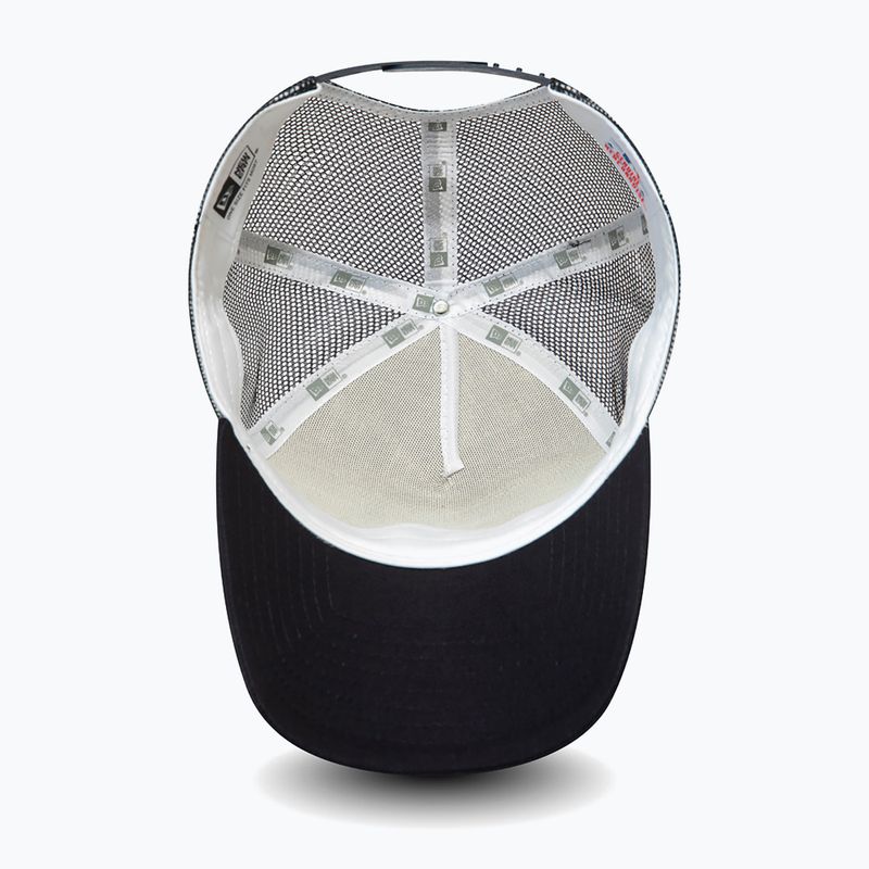 New Era Team Block Trucker Cap NYY schwarz/weiß 5