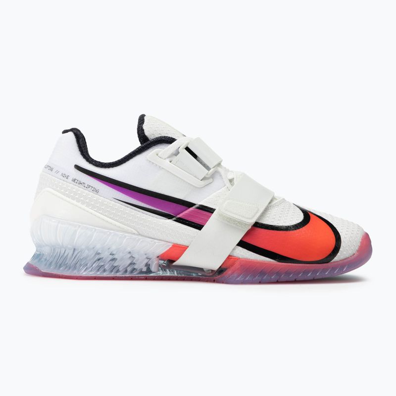 Nike Romaleos 4 Limited Edition Gewichtheben Schuhe blass Elfenbein / hell karminrot / Hyper lila 2