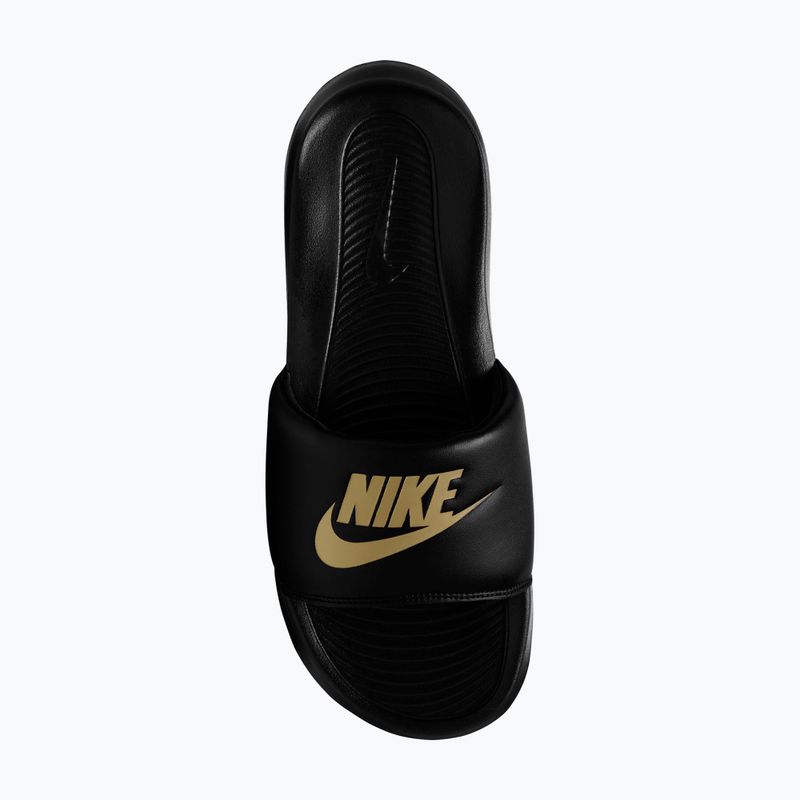 Herren-Badesandalen Nike Victori One Slide black/metallic gold 4