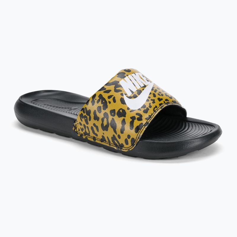 Nike Victori One Slide Print Damen Pantoletten Schwarz CN9676-700