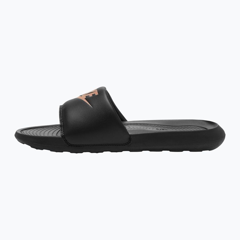 Damenbadelatschen Nike Victori One Slide black/black/metallic red bronze 2