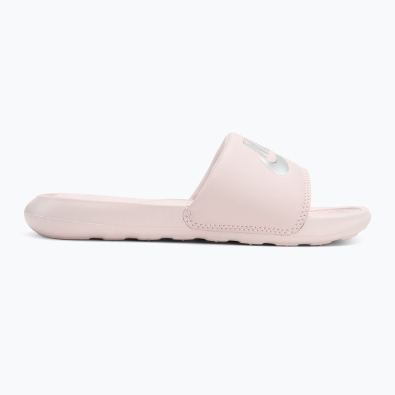 Nike Victori One Slide Damen Flip Flops kaum rosa/kaum rosa/metallisch silber 2