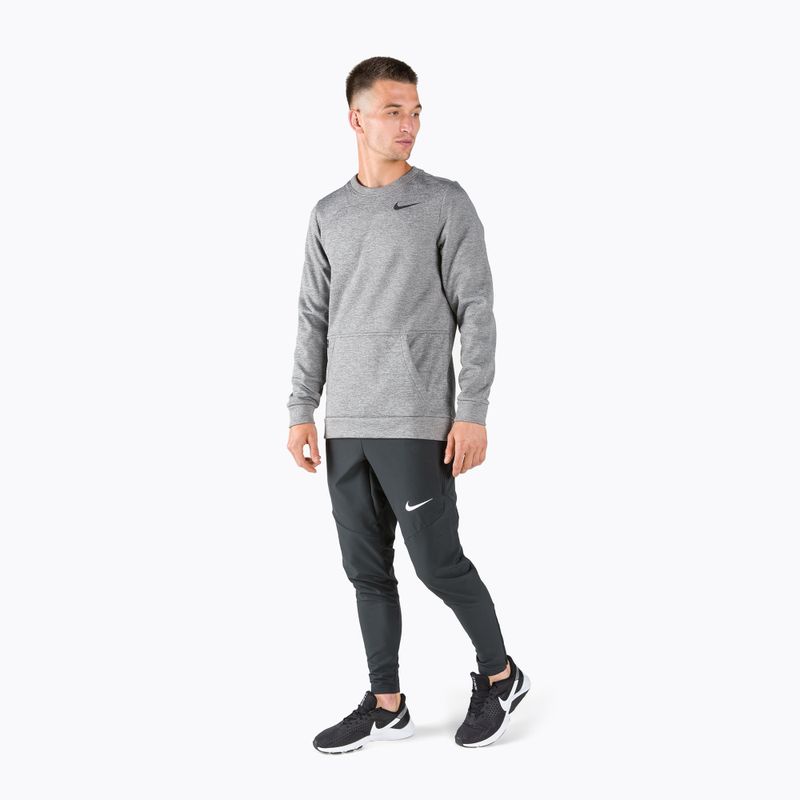 Herren Trainingssweatshirt Nike Therma Crew 63 grau CU7271-063 2