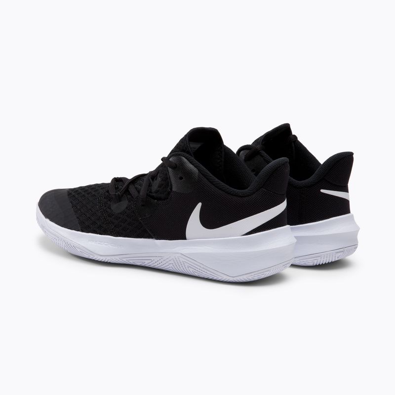 Nike Zoom Hyperspeed Court Volleyballschuhe schwarz/weiß 3