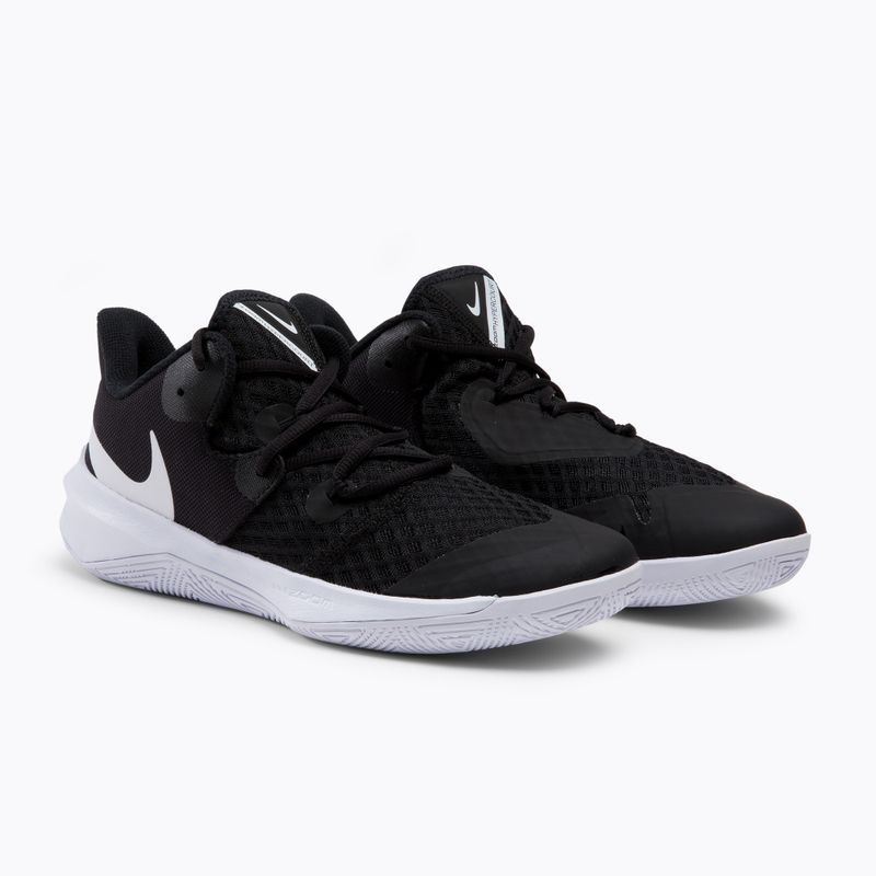 Nike Zoom Hyperspeed Court Volleyballschuhe schwarz/weiß 4