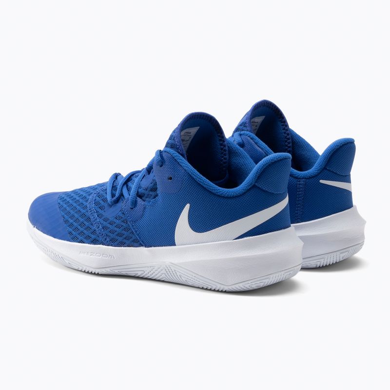 Nike Zoom Hyperspeed Court Volleyballschuhe royal/weiß 3